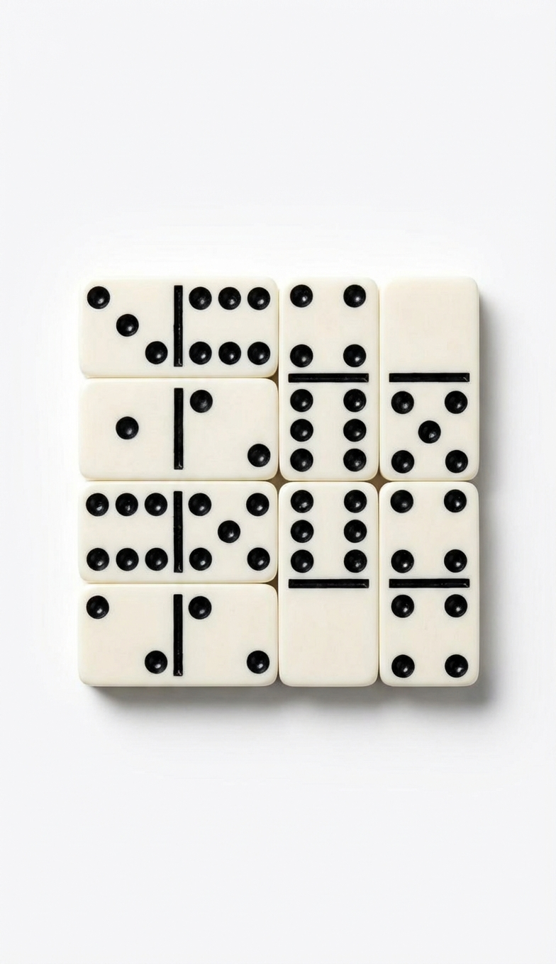 Domino Coasters (Pack of 4)